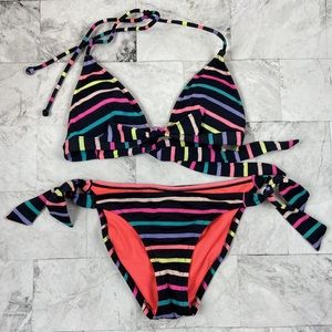 Victoria's Secret Striped Bikini